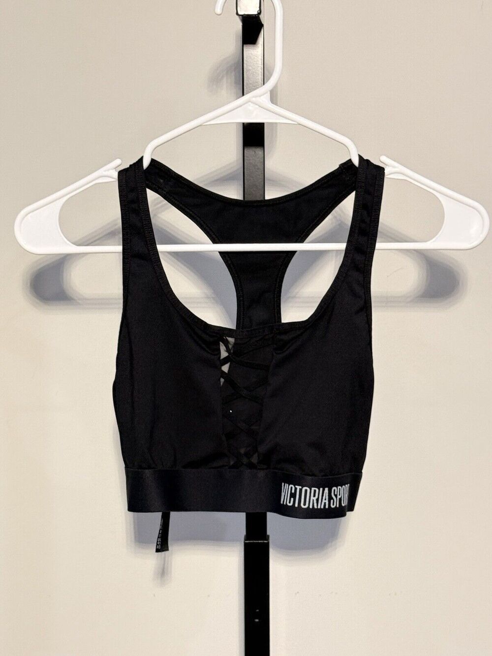 Women's Victoria's Sport-The Player by Victoria's Secret black sports bra size M